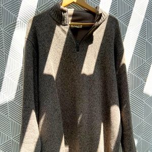 Woolrich quarter zip XL